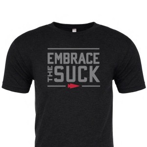 Goruck Embrace the Suck T-Shirt Men Black | DE-GOI485973