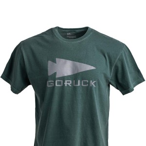 Goruck Spearhead Heavyweight T-Shirt Men Blue | DE-ULM583102