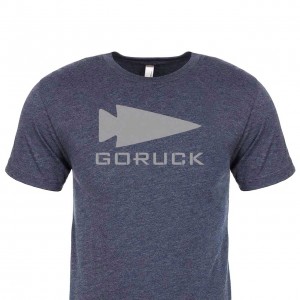 Goruck The Three Rules T-Shirt Men Navy | DE-BGL419786